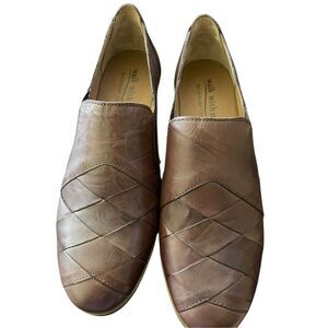 Coldwater Creek Walk With Me Womens Tan Toubkal Leather Loafer Flats Size 8M